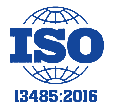 Logo ISO 13485 - Certificación Internacional de Dispositivos Médicos